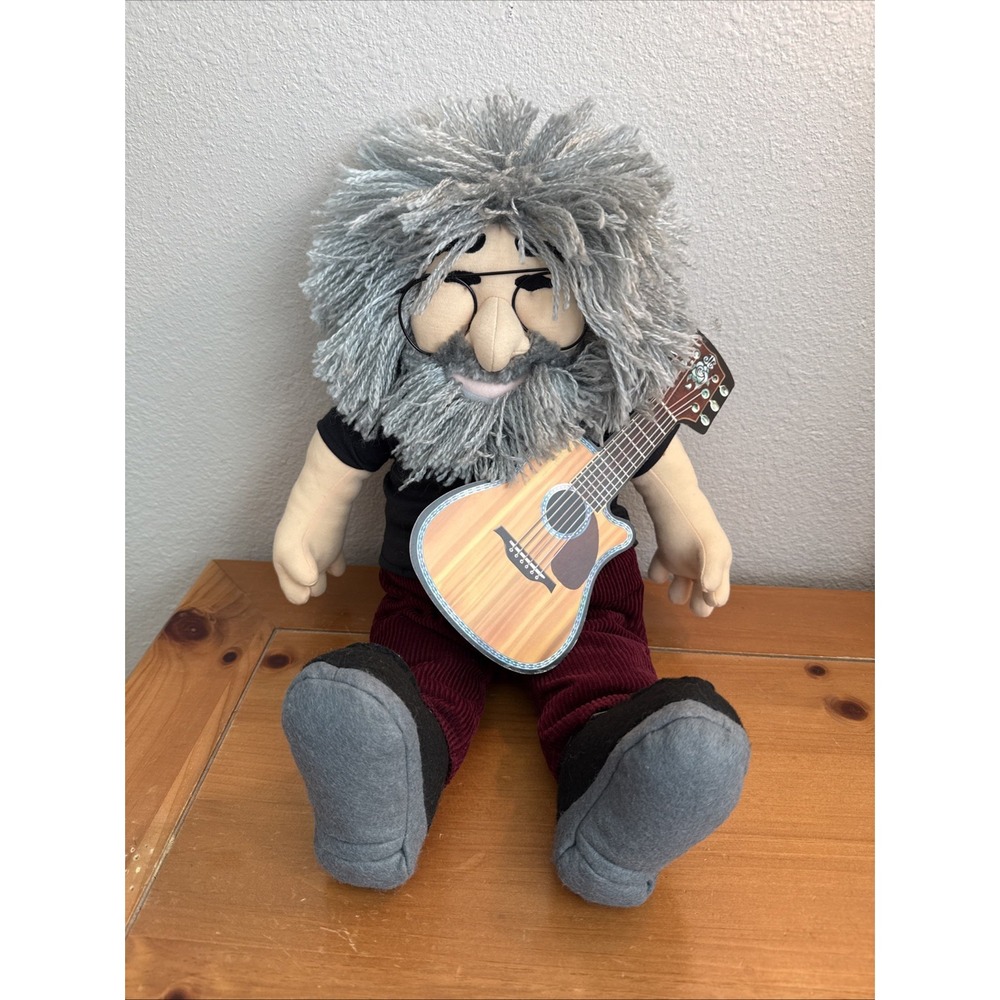 Vtg 1998 GUND Liquid Blue Jerry Garcia Grateful Dead Plush Collectible Doll-18"